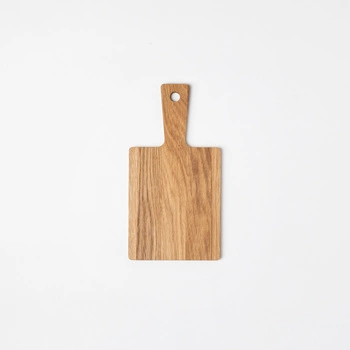 Oak cutting board with handle  250x130x9 mm