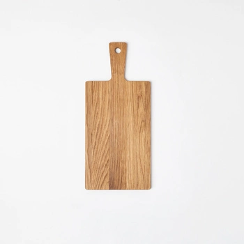 Oak cutting board with handle 340x150x9 mm