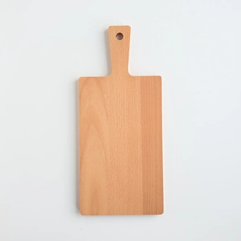 Beech cutting board with handle  340x150x9 mm