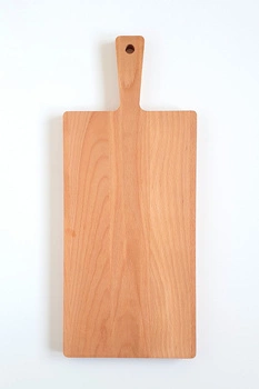 Beech cutting board with handle  480x200x20 mm