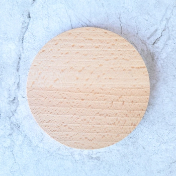 Beech coaster ∅100 mm