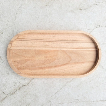 Budget Beech mini deco tray 200x100x15 mm