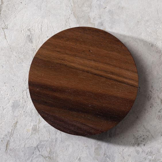 American wallnut coaster ∅100 mm 