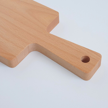 Beech cutting board with handle  359x130x20 mm