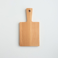 Beech cutting board with handle  240x130x9 mm