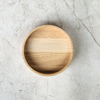 Oak snack bowl dia150x30mm