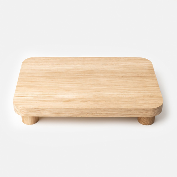 Oak display deco sushi tray 290x200x50 mm