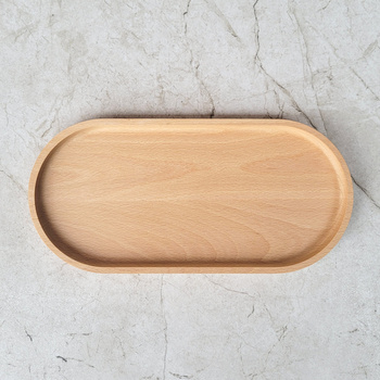 Beech deco tray 250x120x15 mm 