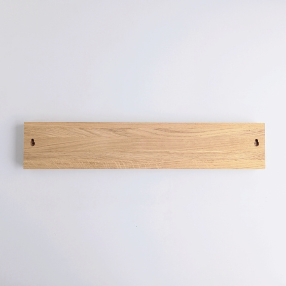 Oak hanging knive block (8 knives) 450x90x30 mm