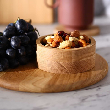 Oak Snack Bowl Ø102x40 mm