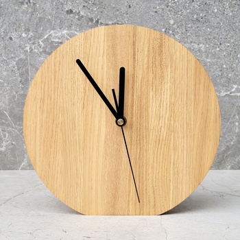 Big oak standing clock 230x240x30mm