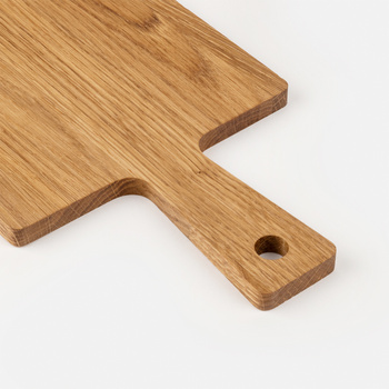 Oak cutting board with handle 340x150x9 mm