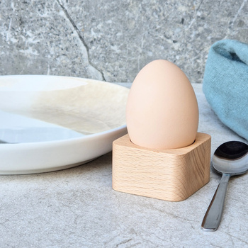 Beech egg holder 50x50x30mm