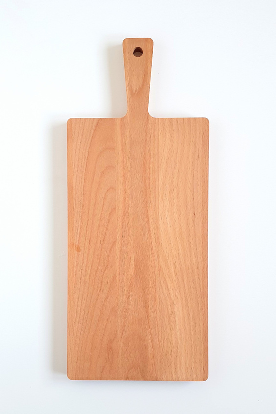 Beech cutting board with handle  480x200x20 mm