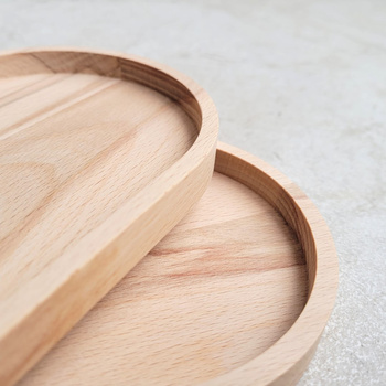 Budget Beech mini deco tray 200x100x15 mm