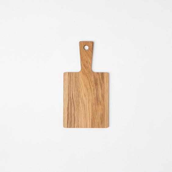 Oak cutting board with handle  250x130x9 mm