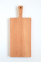 Beech cutting board with handle  480x200x20 mm
