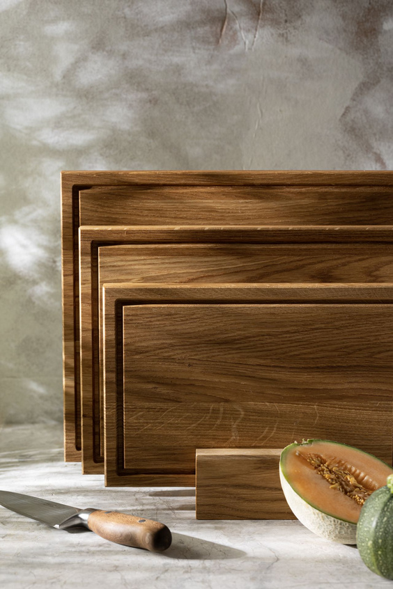 Oak cutting board INGE 400x300x20 mm