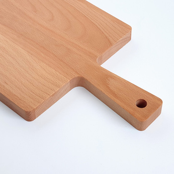 Beech cutting board with handle  480x200x20 mm