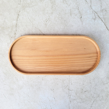 Beech serving tray 350x150x15 mm