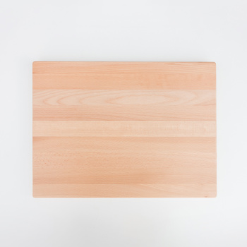 Thick beech cutting board (fingerjoined) 520x380x40 mm