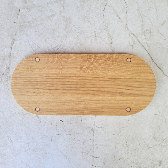 Oak serving tray 350x150x15 mm