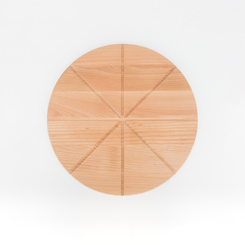 Round beech pizza board ∅350 mm