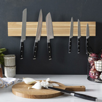 Oak hanging knive block (8 knives) 450x90x30 mm