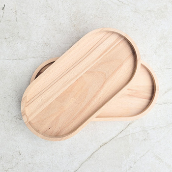 Budget Beech mini deco tray 200x100x15 mm