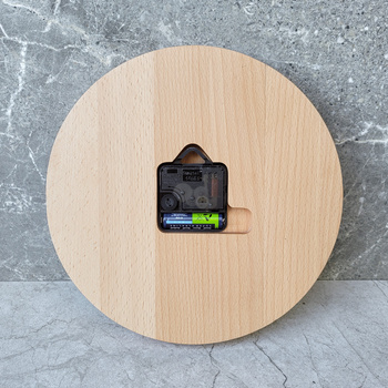 Big Beech clock to hang ø240x20mm