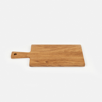 Oak cutting board with handle 340x150x9 mm