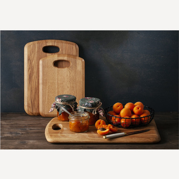 Oak cutting board (middle) 340x240x20 mm
