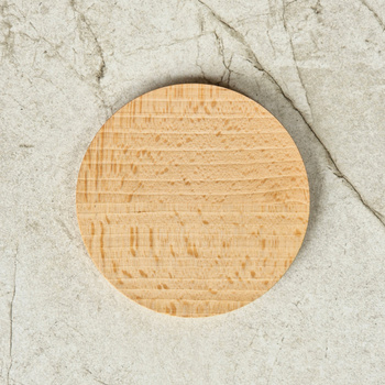 Beech coaster ∅100 mm