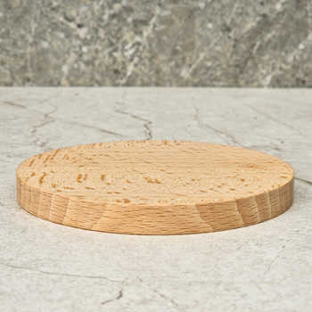 Beech coaster ∅100 mm