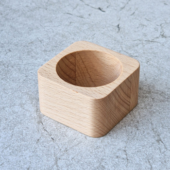 Beech egg holder 50x50x30mm