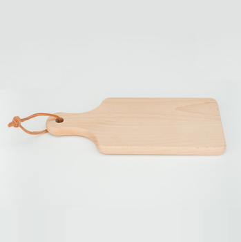 Beech paddle board with a strap 260x120x15 mm