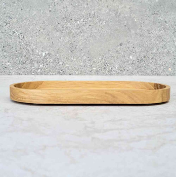 Budget Oak mini deco tray 200x100x15 mm