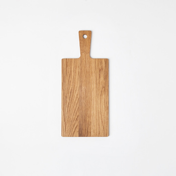 Oak cutting board with handle 340x150x9 mm