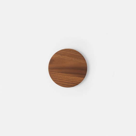 Thermoash wood coaster ∅100 mm (set of 4 pcs )