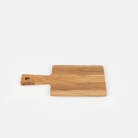 Oak cutting board with handle  250x130x9 mm