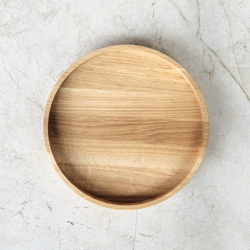 Oak snack bowl dia200x30mm