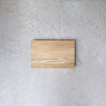 Oak cutting board with oblique sides 220x140x10mm