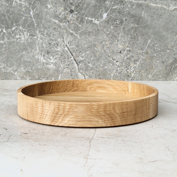 Oak snack bowl dia200x30mm